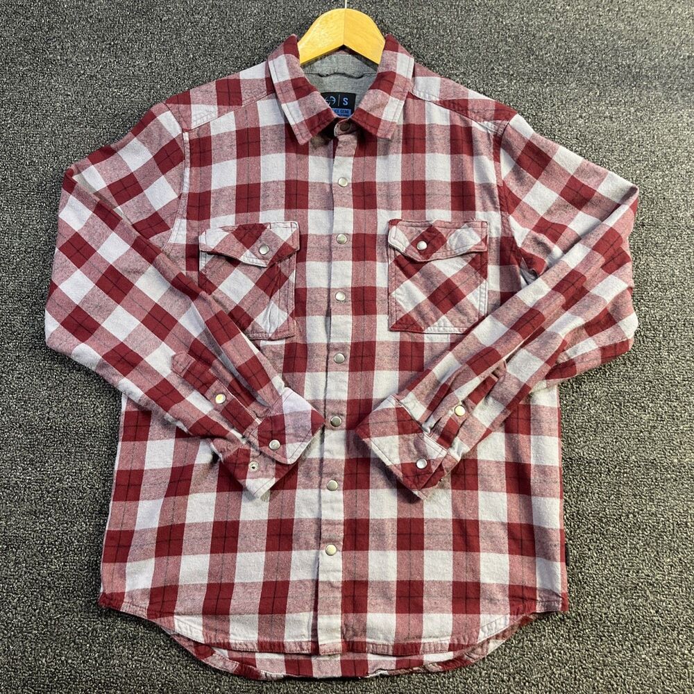 Men's LAPG LA Police Gear BackUp Flannel‎ Shirt, Small